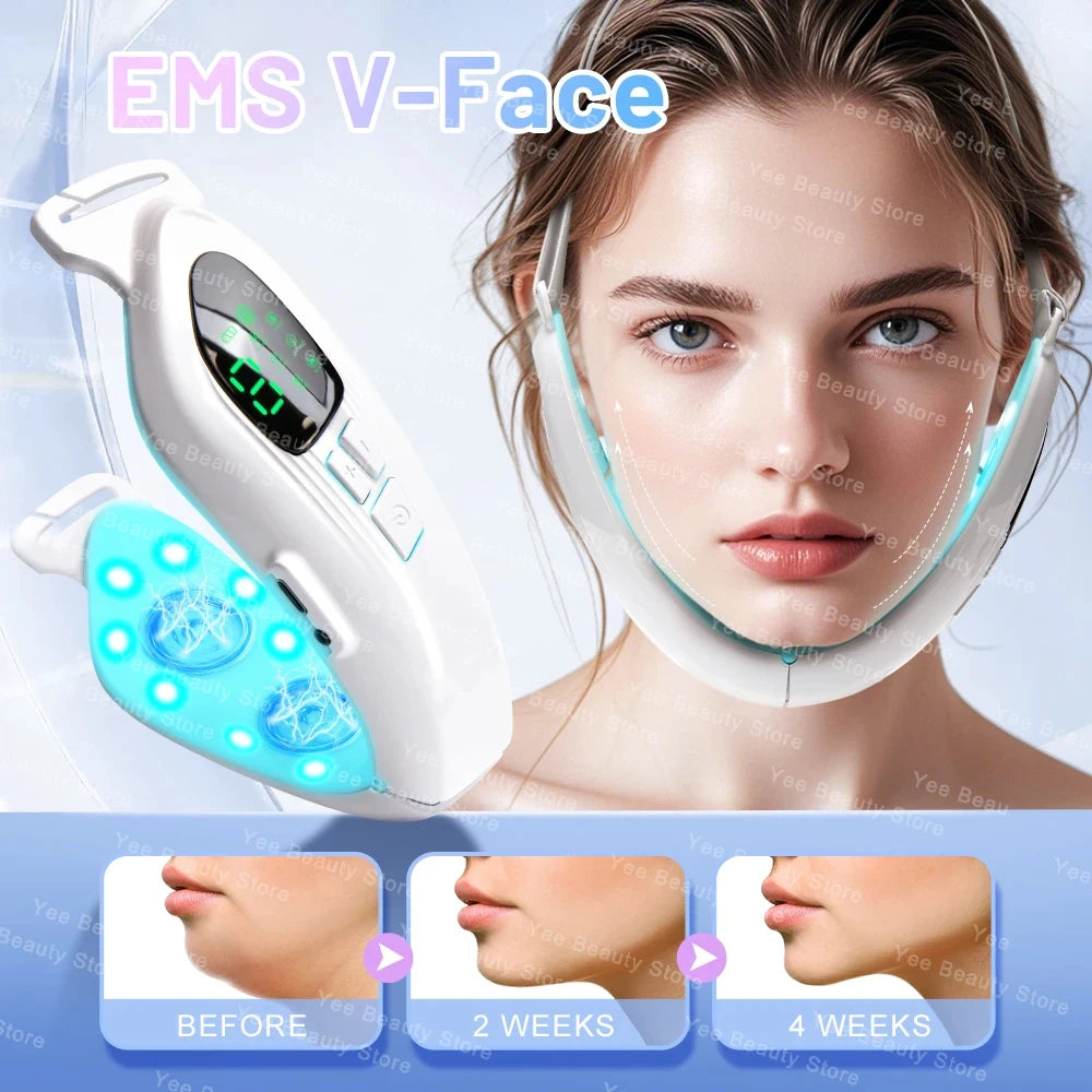 MERALL V Face Facial Lifting Device – Electric Chin & Jawline Sculpting Massager