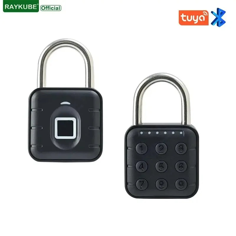 SY-12 Smart Fingerprint Padlock – Tuya Bluetooth Digital Lock for Luggage & Lockers