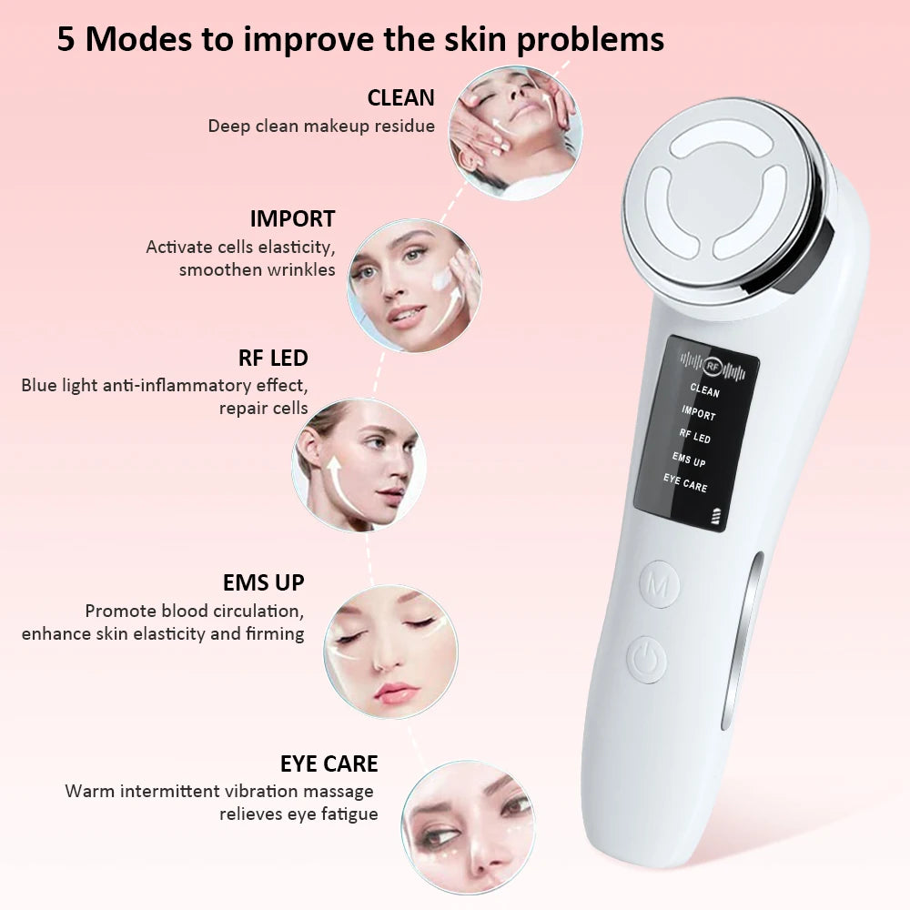 Peicon M80B Radiofrequency Face Massager – Skin Rejuvenation & Firming Tool