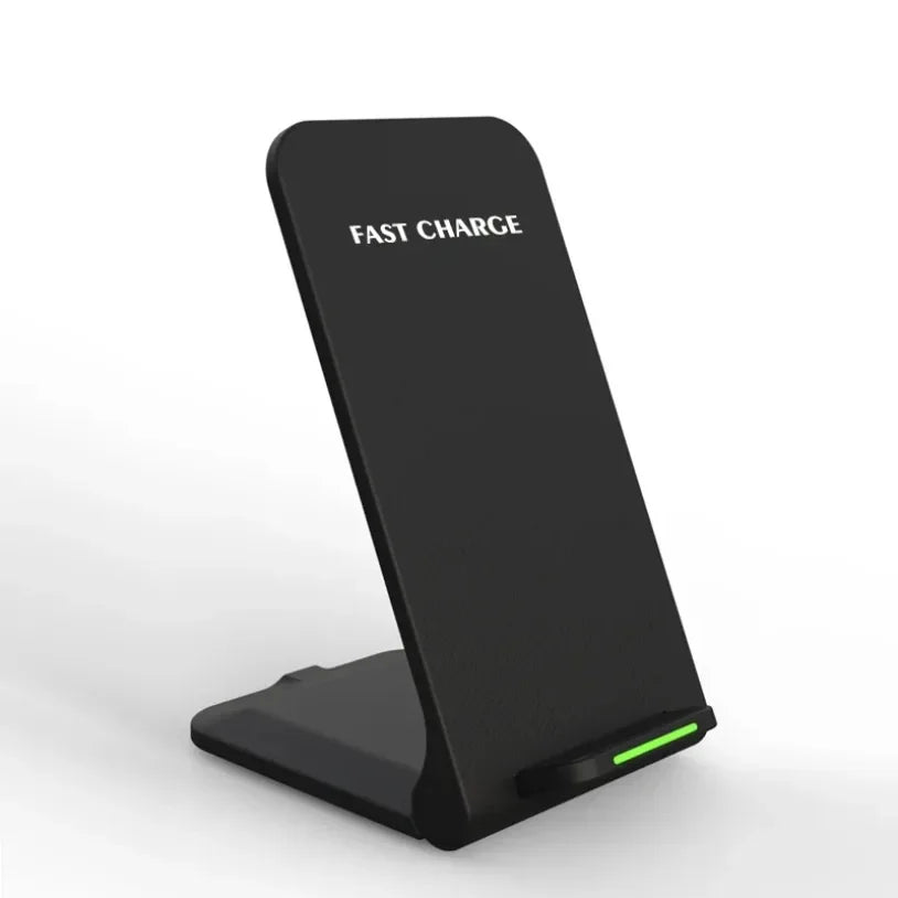 VIKEFON Fast Wireless Charger Stand 30W with Dual-Coil & Foldable Design