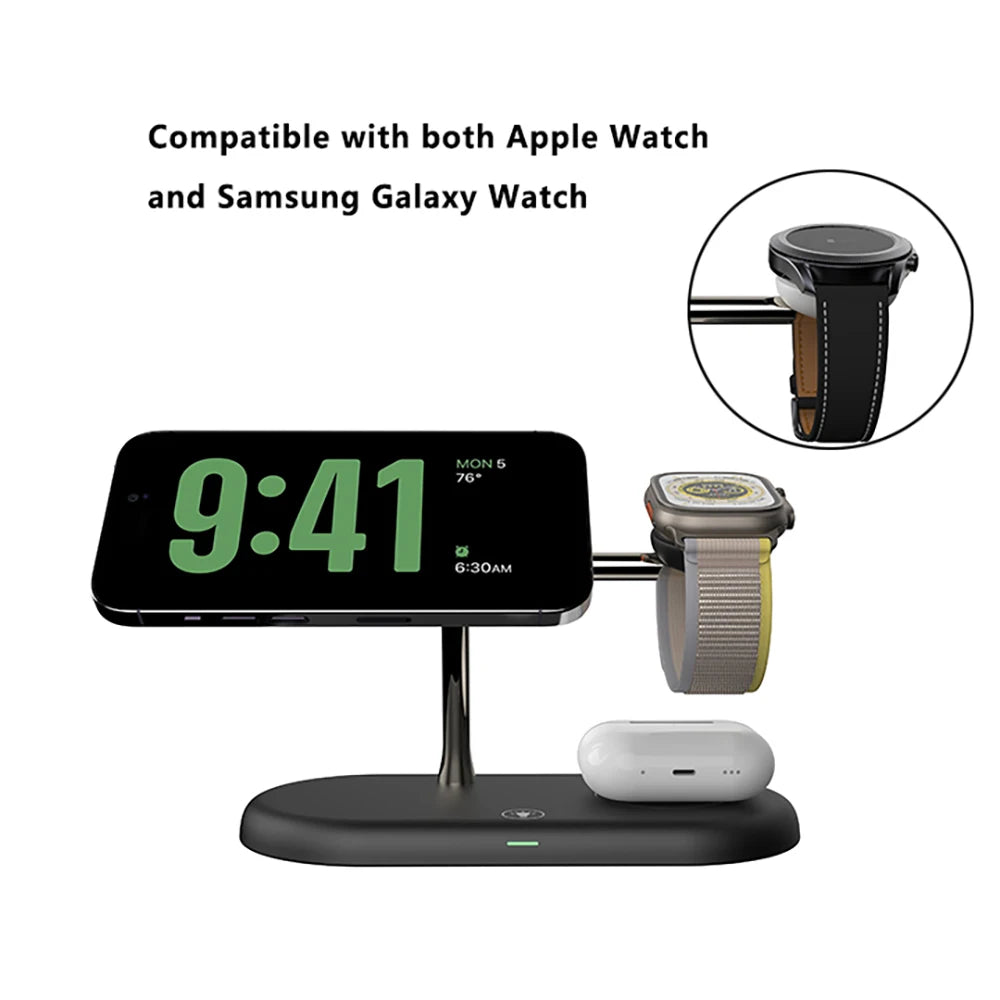 MagSafe Wireless Charging Station with LED Indicator – Apple Only