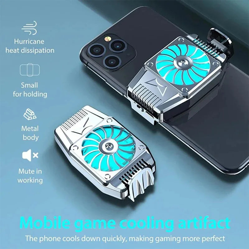 Turbo Hurricane Phone Cooler – USB Gaming Cooling Fan for iPhone & Android
