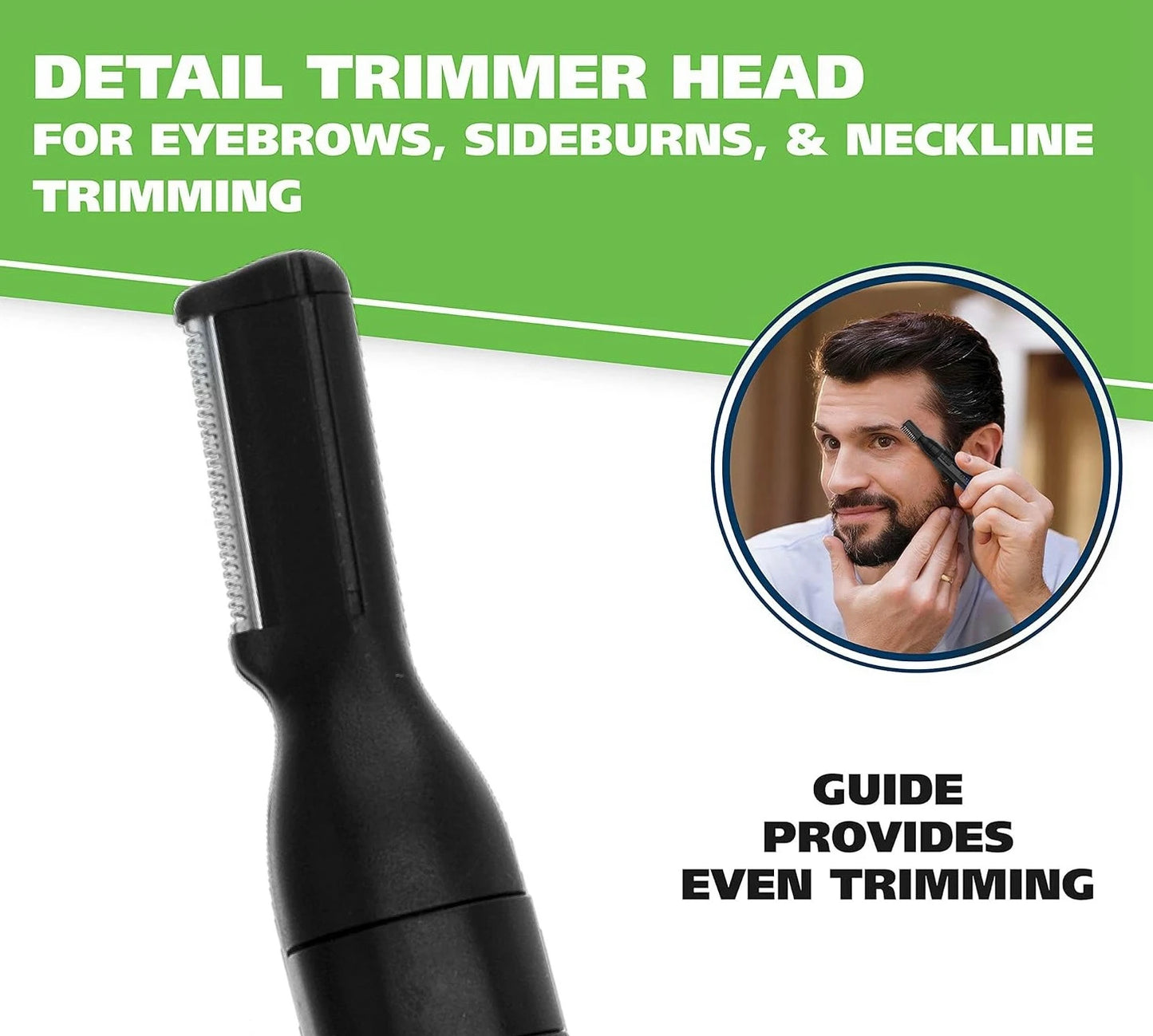 VGR Professional Nose & Hair Trimmer V-613 – Washable, Long Battery Life