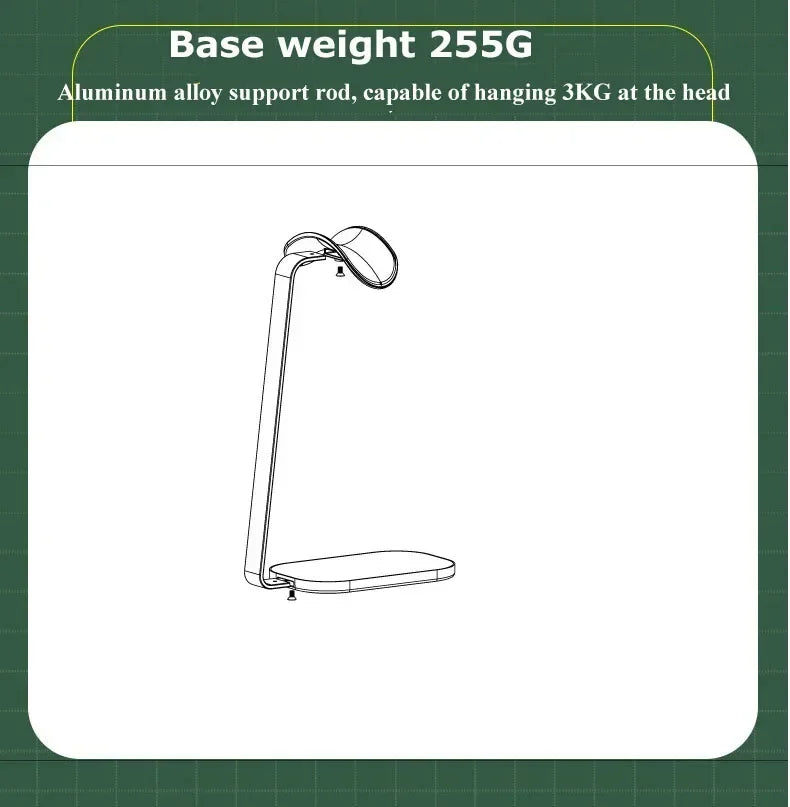 Premium Headphone Holder Stand – Aluminium Alloy, Weighted Base, Optional Wireless Charging