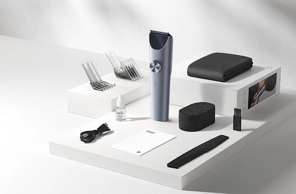 Xiaomi Hair Clipper 2 – USB-C Fast Charging, 19 Length Settings, Digital Display