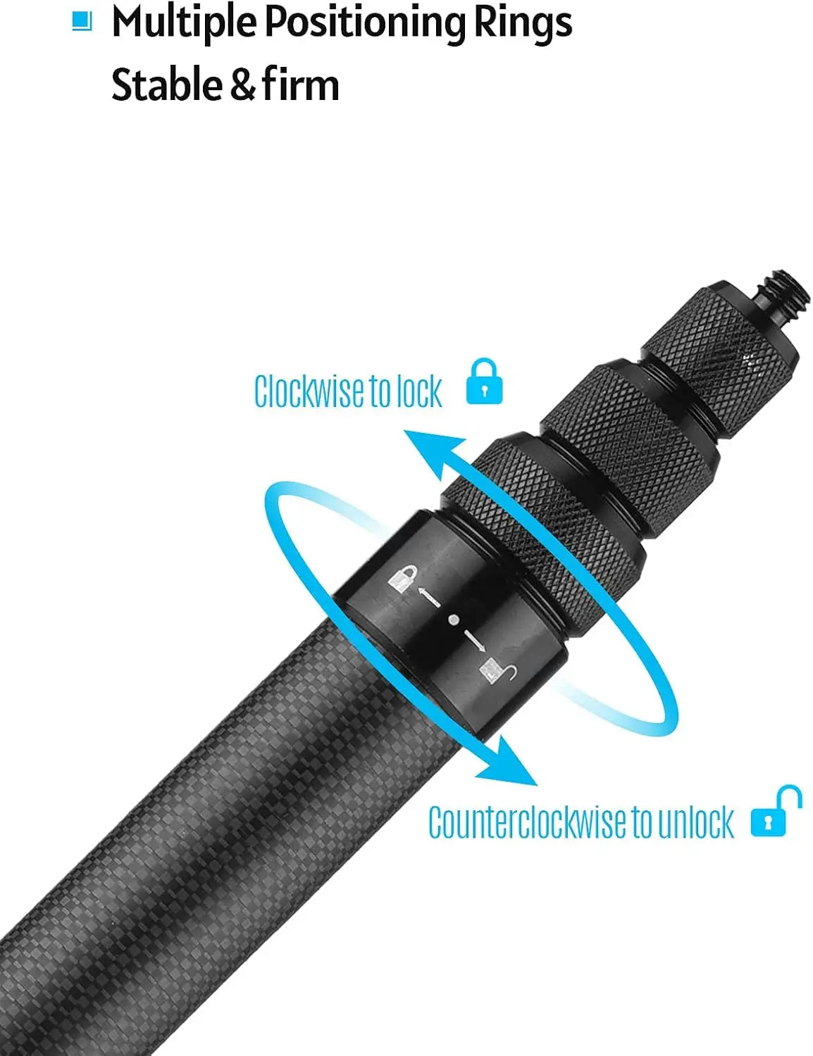 Professional Invisible Selfie Stick Tripod for Insta360 X5/X4/X3 & Action Cameras