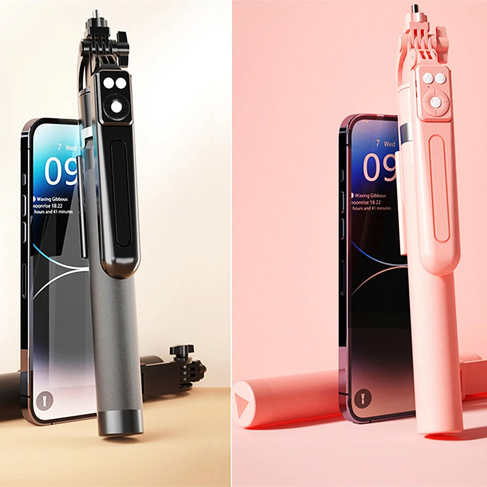 Bluetooth Selfie Stick Tripod 170cm – Lightweight Travel Stand for Phones & Cameras
