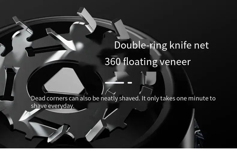 DUTRIEUX AMT1000 Rotary Electric Shaver – Waterproof Rechargeable Men’s Shaver