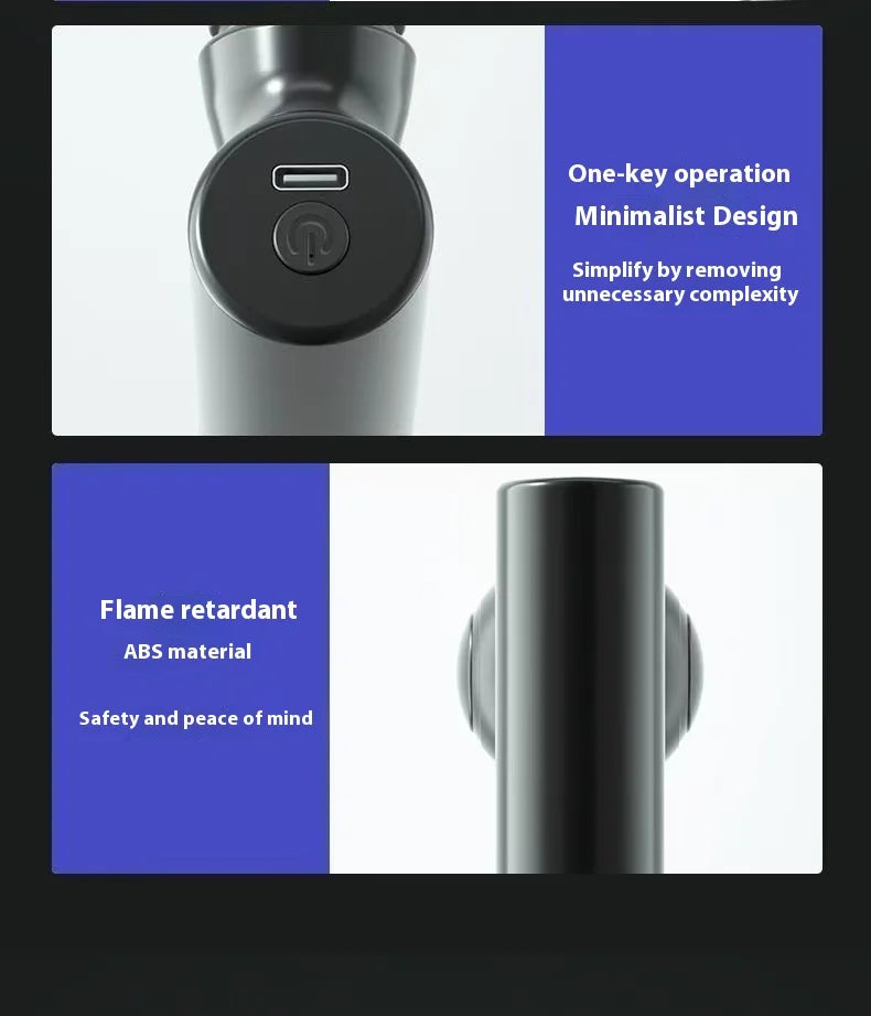 Electric Mini Fascia Massage Gun – Portable Vibrating Muscle Relaxation Tool