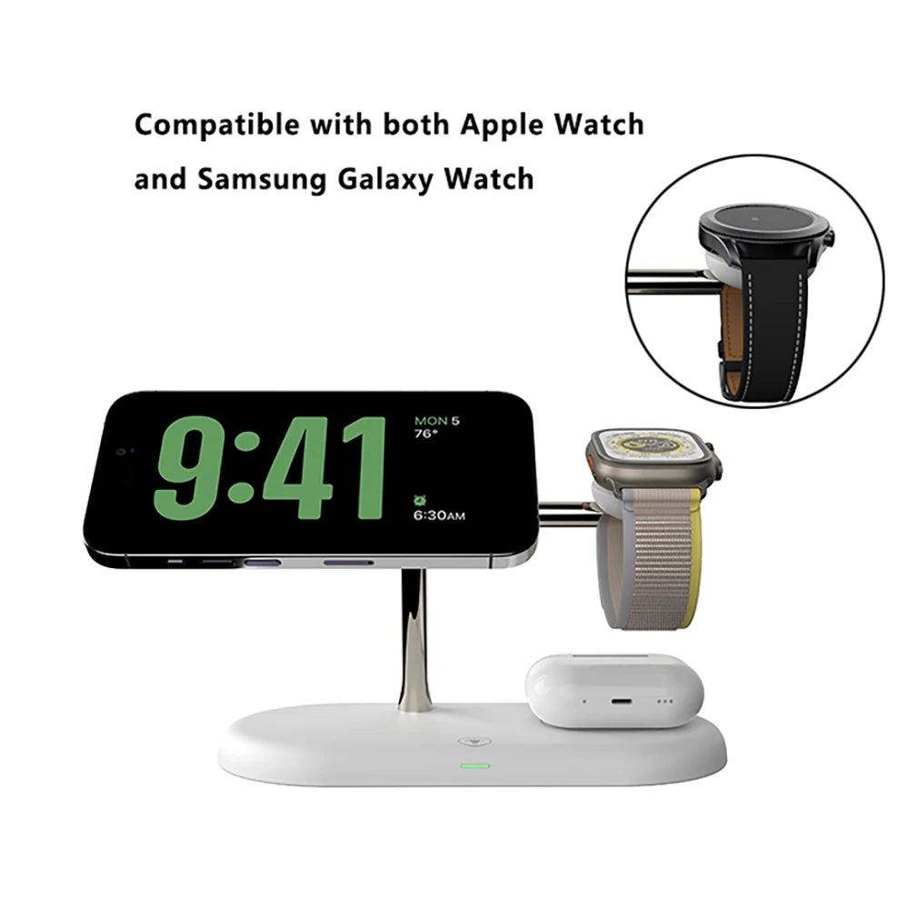 MagSafe Wireless Charging Station with LED Indicator – Apple Only