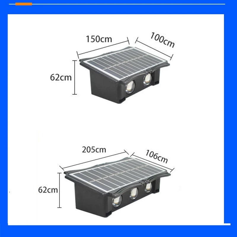 CHENBEN Solar LED Wall Light | IP65 Waterproof Outdoor Wall Lamp, Warm/RGB
