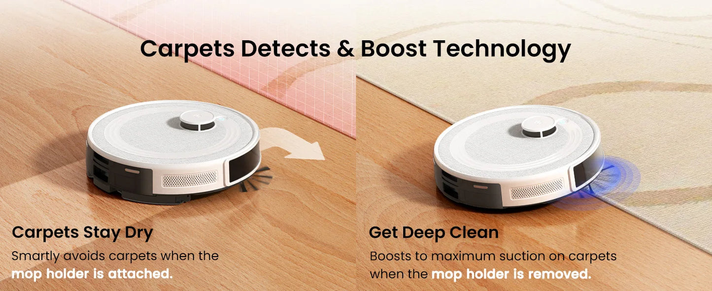 Lefant M2 Pro Smart Robot Vacuum Cleaner – LiDAR Navigation, Wet & Dry Cleaning, Alexa Ready