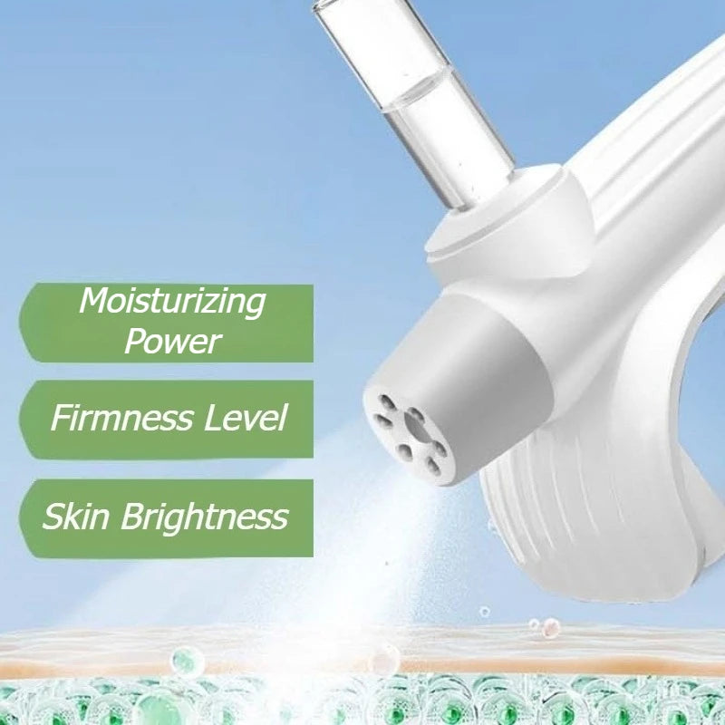 Portable Facial Oxygen Injection Sprayer – Rechargeable Cold Spray Nano Mist Steamer
