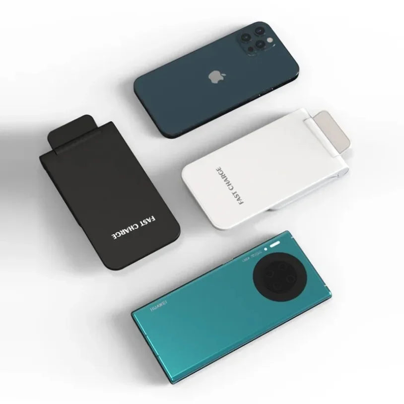 VIKEFON Fast Wireless Charger Stand 30W with Dual-Coil & Foldable Design