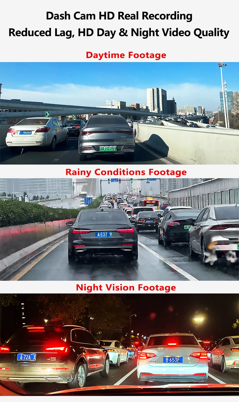 etymoofox 4K Mini Dash Cam – Ultra HD WiFi Car DVR with Night Vision & Parking Monitor
