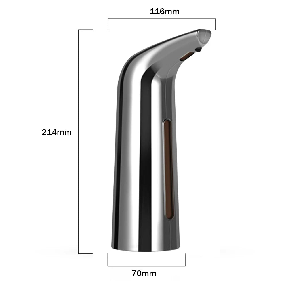 Alloet Touchless Liquid Soap Dispenser – IPX6/IPX7 Waterproof, Battery Powered Automatic Dispenser