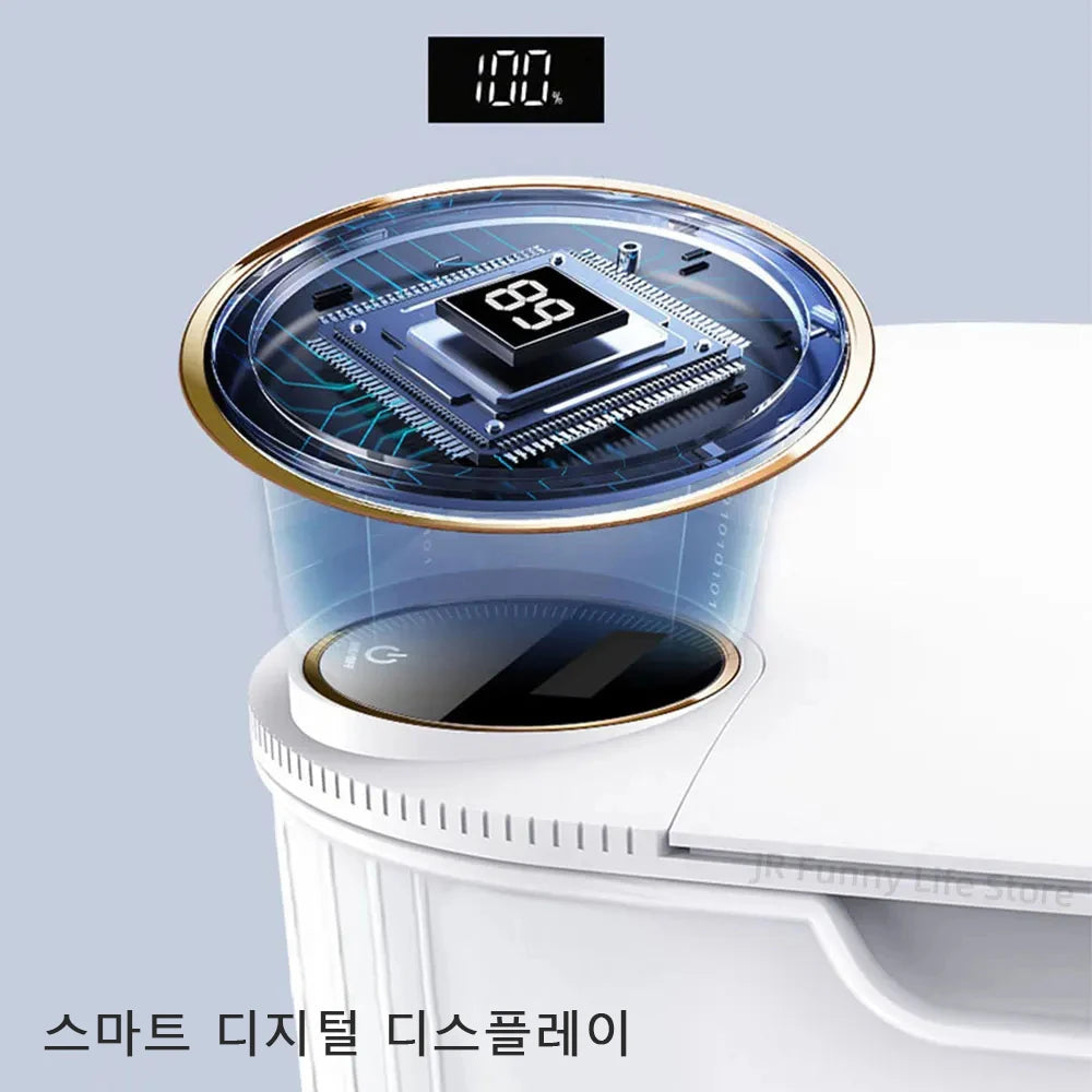 20L/18L Smart Sensor Trash Can – Touchless Induction Bin with Digital Display & Type-C Charging