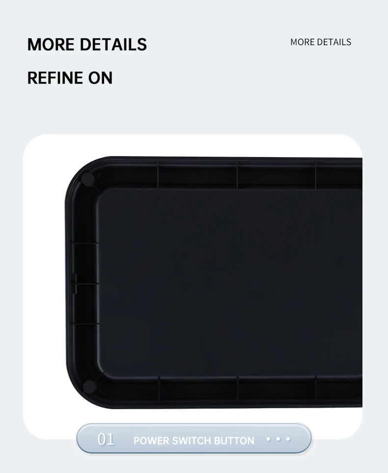 mart Stainless Steel Trash Can 20–60L – Touchless Sensor Kitchen Bin with Wheels