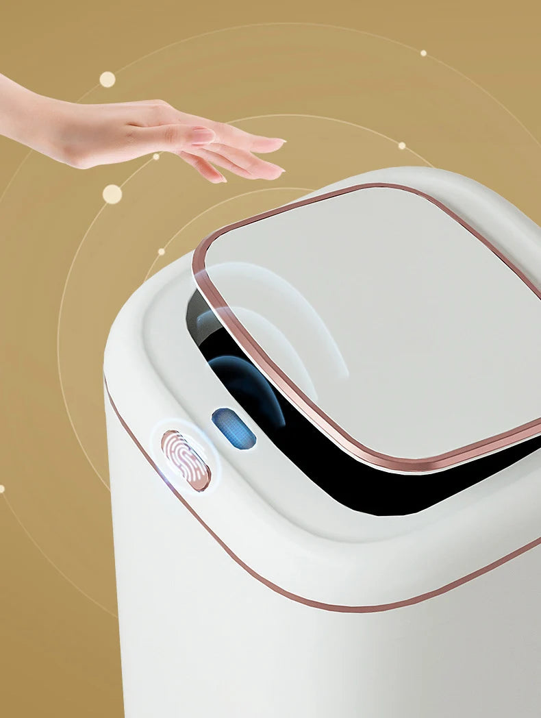 Large Smart Sensor Trash Can 20L / 35L / 40L – Touchless Automatic Garbage Bin for Kitchen