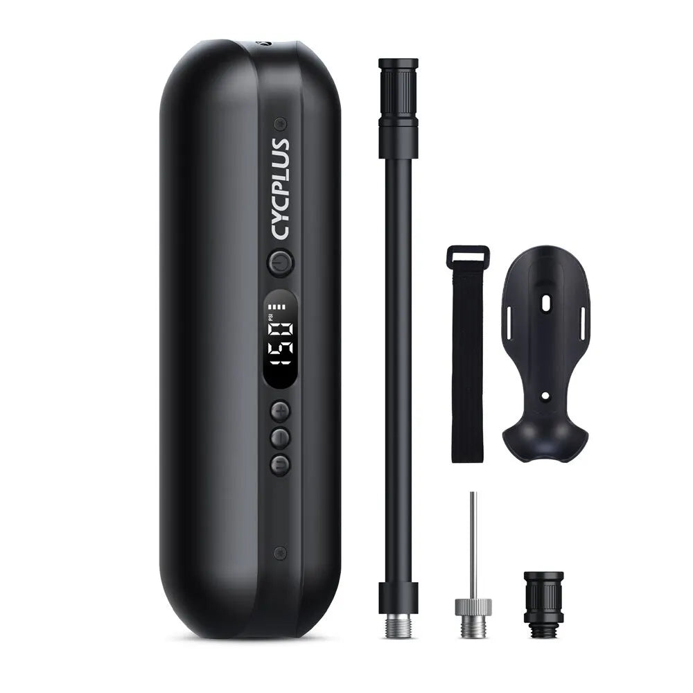 CYCPLUS Portable Air Pump 150PSI Smart Electric Inflator for Car, Bike, Motorcycle & Ball with Type-C Charging