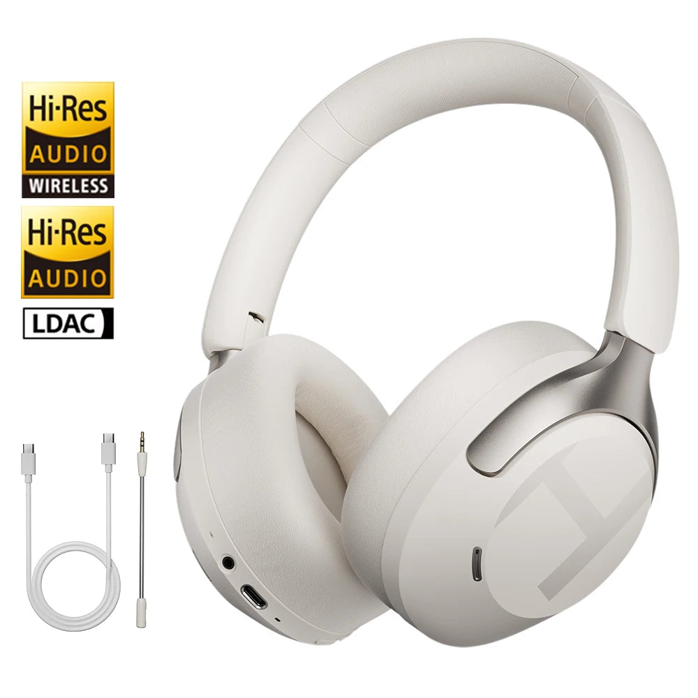 S40 ANC Wireless Headphones – 50dB Noise Cancelling, LDAC, 90H Battery