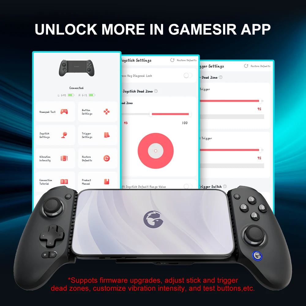 8 Plus Mobile Gamepad – Hall Effect Bluetooth Controller for Android & iOS