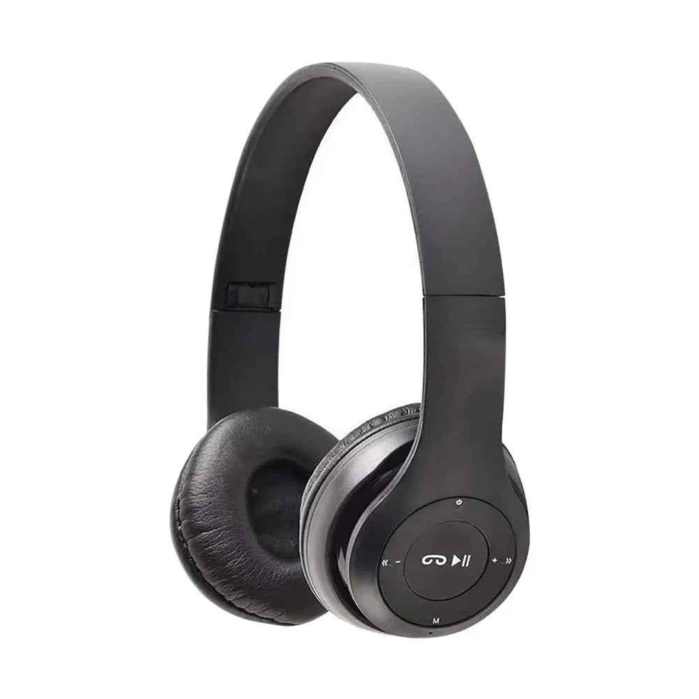 P47 Wireless Gaming Headphones – Over-Ear Bluetooth Headset with Mic & Noise Cancelling
