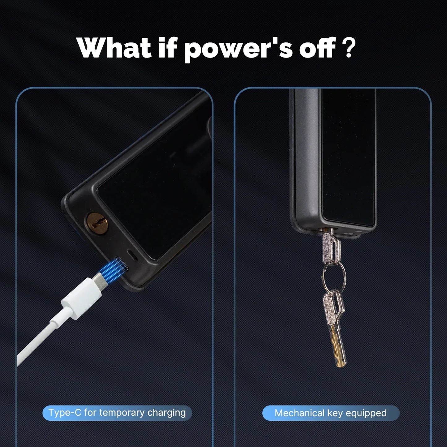 MOES Tuya Zigbee Smart Door Lock – Fingerprint, Password & IC Card with Alexa Support