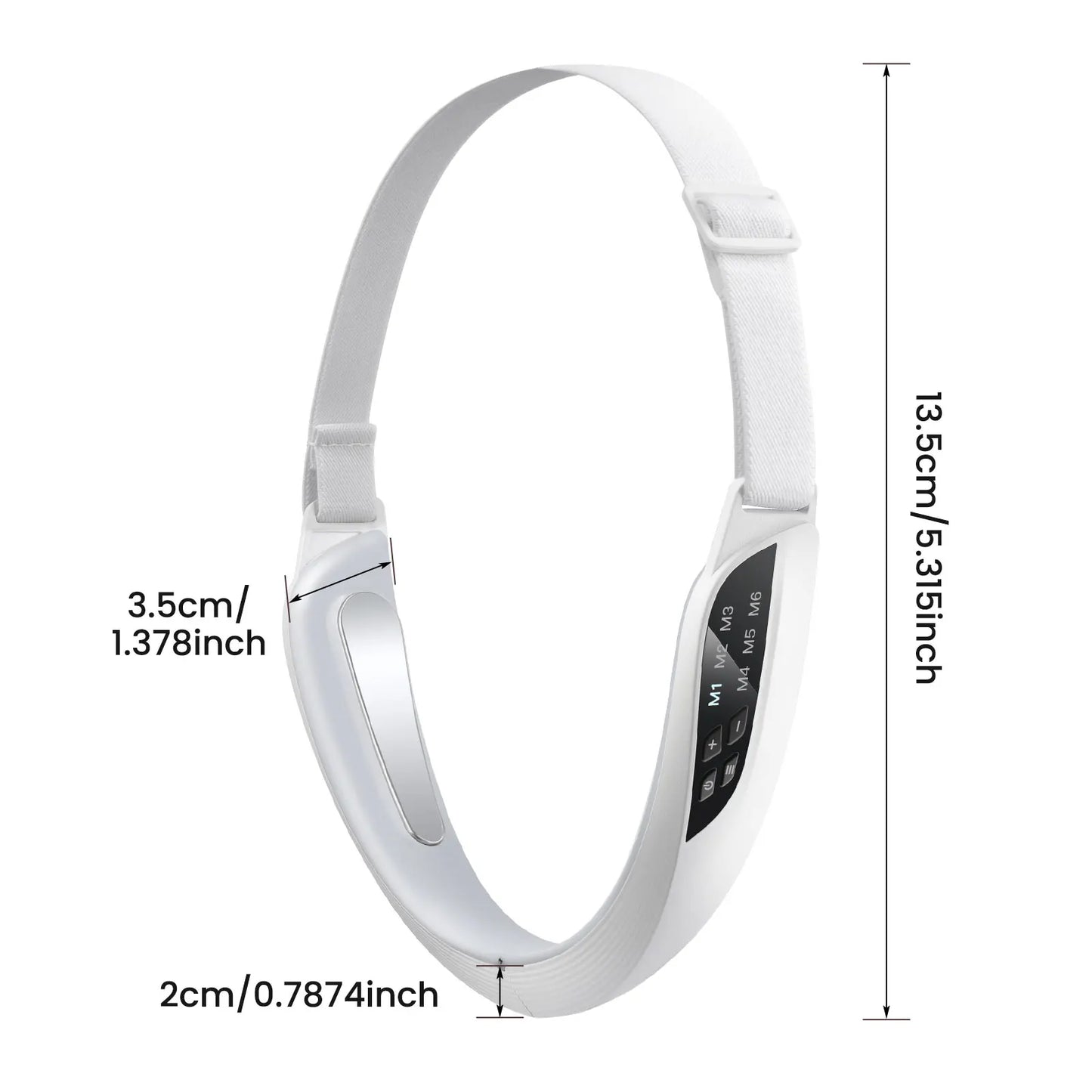 Hailicare Facial Lifting Instrument – EMS Vibration V-Face Slimming Belt