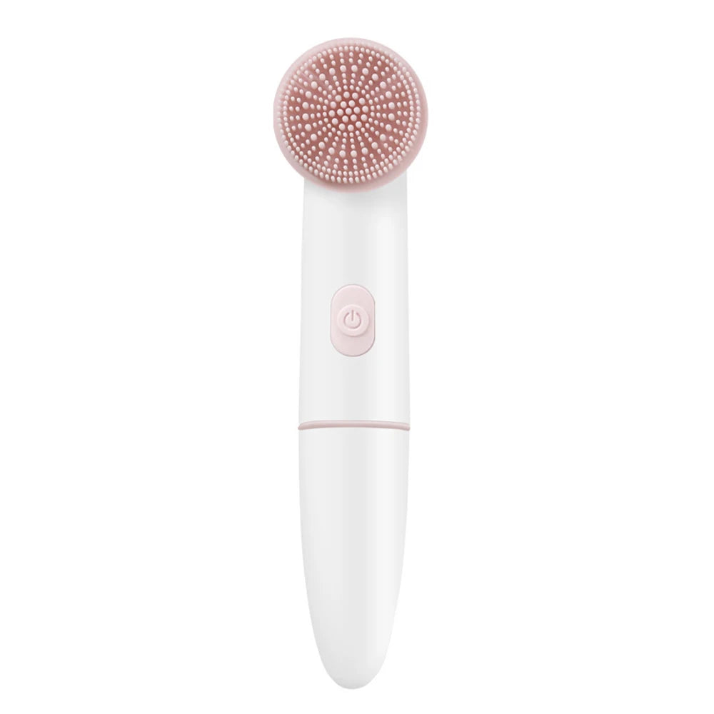 Hailicare 2-in-1 Electric Silicone Facial Cleanser – Waterproof Deep Pore Cleansing Brush