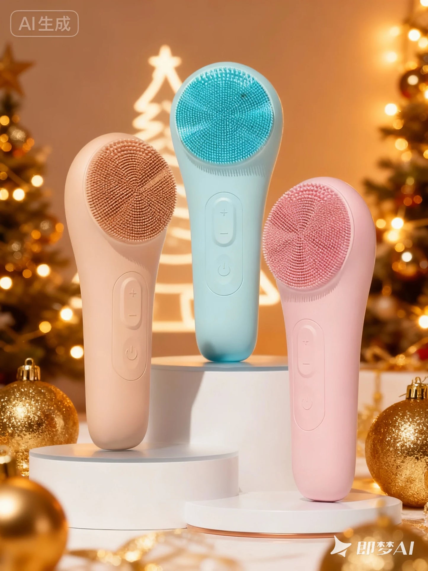 Portable Electric Face Scrubber – Silicone Exfoliating Facial Brush USB Rechargeable