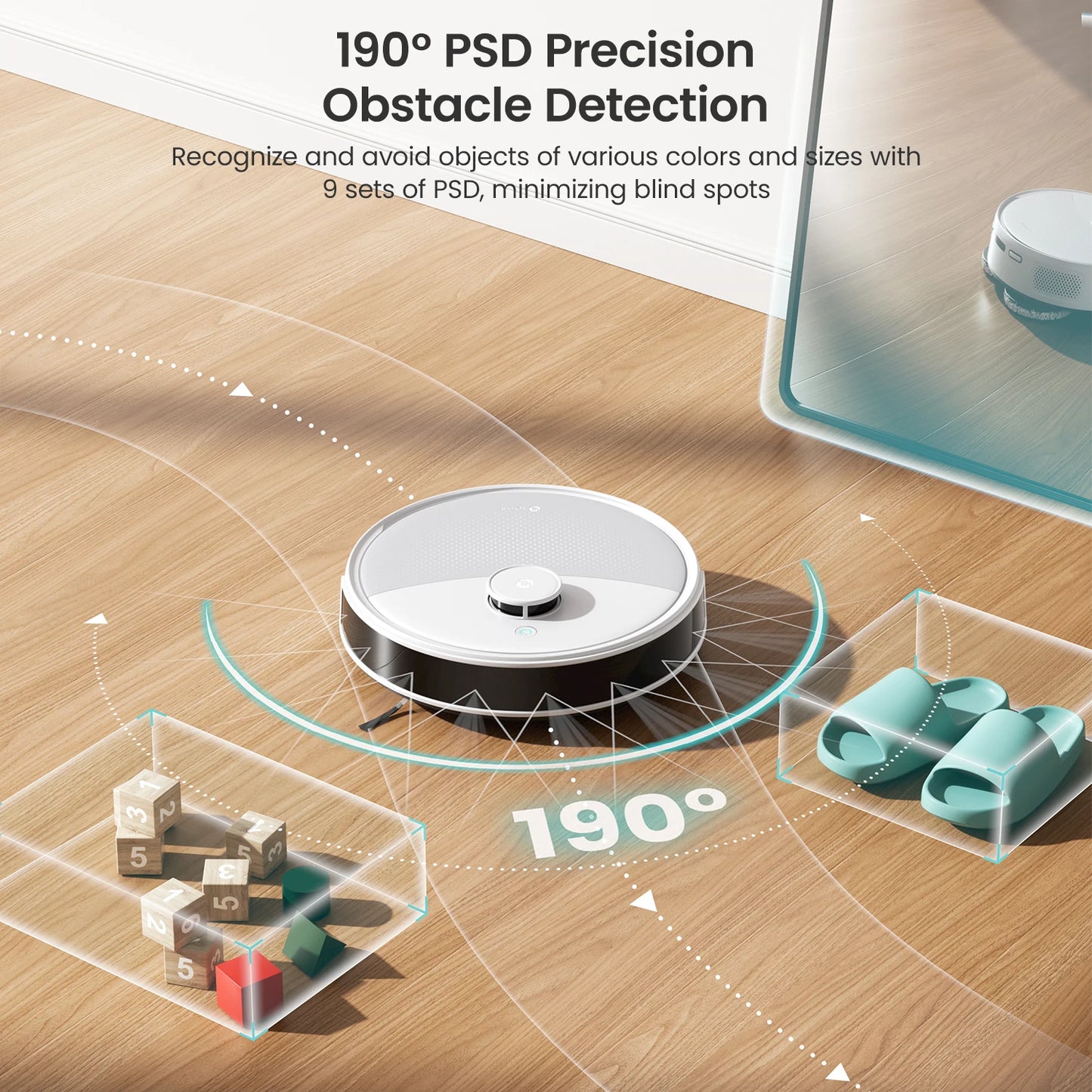 Lefant M3 4-in-1 Robot Vacuum & Mop – LiDAR Navigation, 220min Runtime, Alexa Compatibl