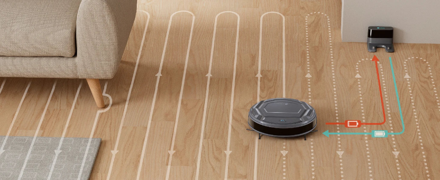 Lefant M210 Pro Robot Vacuum Cleaner – 2200Pa Suction, App & Alexa Control, Slim Design