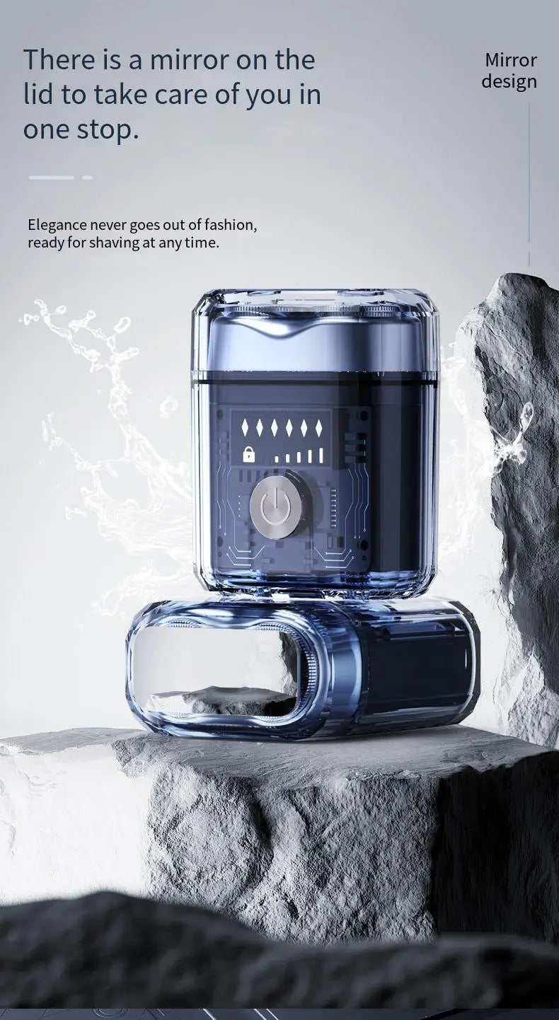 DUTRIEUX AMT1000 Rotary Electric Shaver – Waterproof Rechargeable Men’s Shaver