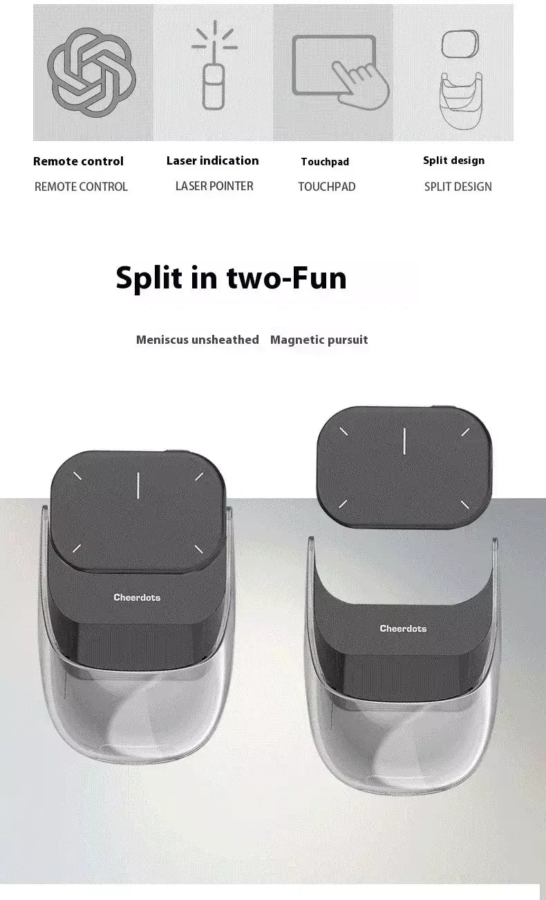 Cheerdots 2 Smart Wireless Air Mouse – Bluetooth Remote for Presentation & Video Control