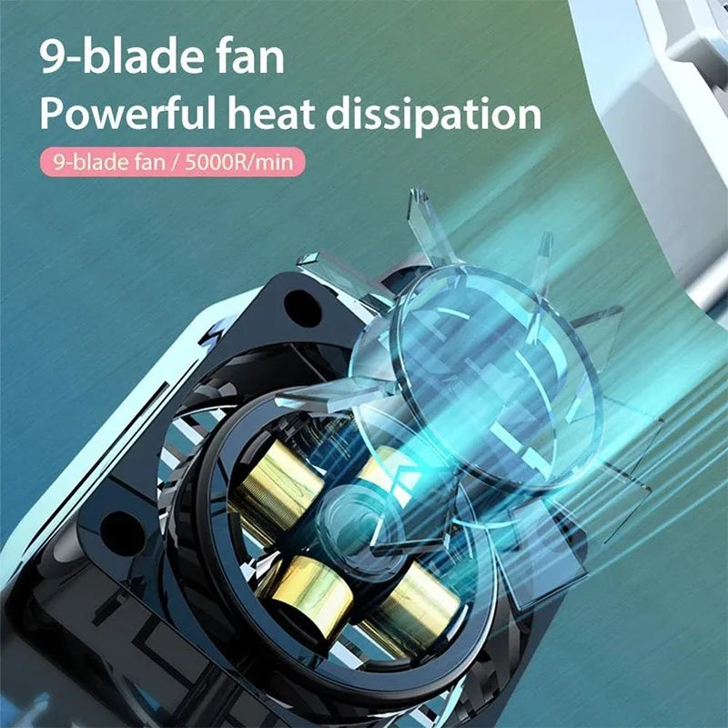 Turbo Hurricane Phone Cooler – USB Gaming Cooling Fan for iPhone & Android