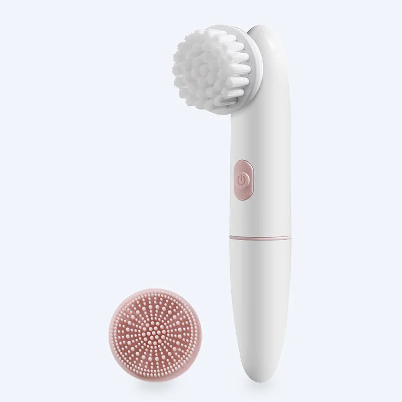 KNCOKAR Electric Facial Cleansing Brush – Vibration Massage Deep Clean Skincare Tool