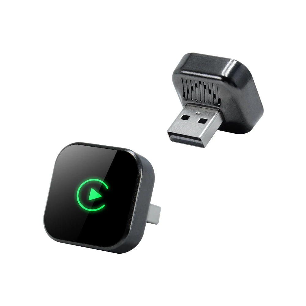 EKIY Wireless CarPlay & Android Auto Adapter – 2-in-1 Wired-to-Wireless USB Smart Dongle with OTA Updates
