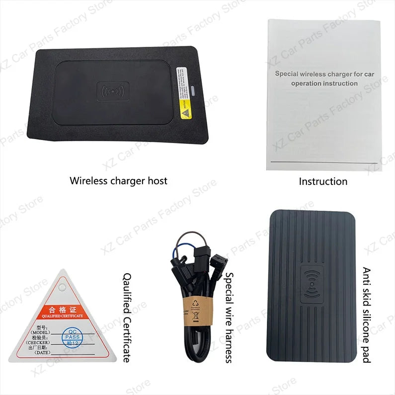 E-Class W213 / E-Coupe 15W Magnetic Wireless Car Charger – 2016–2023