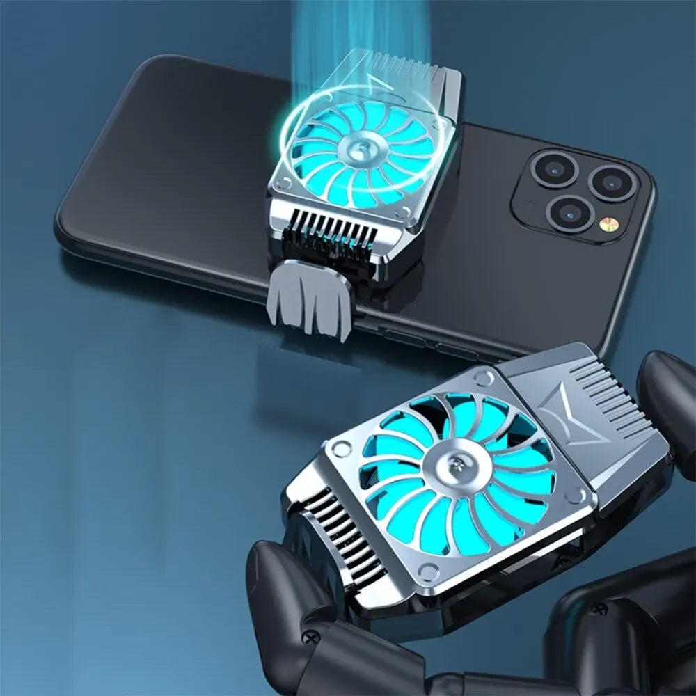 Turbo Hurricane Phone Cooler – USB Gaming Cooling Fan for iPhone & Android