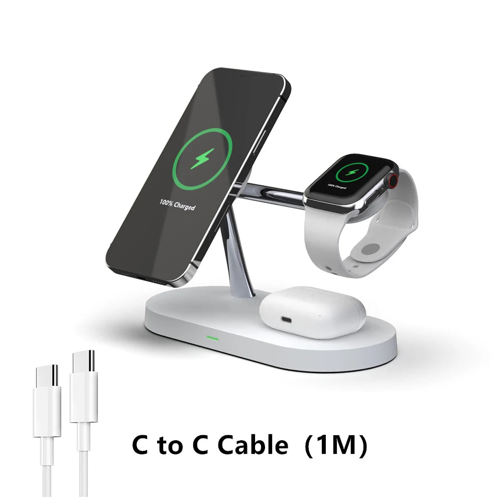 MagSafe Wireless Charging Station with LED Indicator – Apple Only