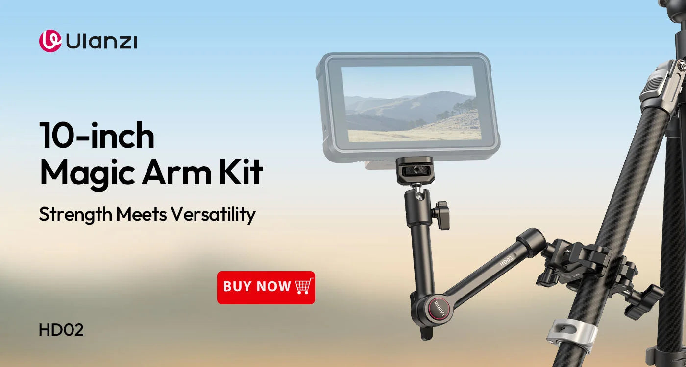 Ulanzi 1.8M Smartphone Selfie Stick Tripod – Bluetooth Remote & 360° Head