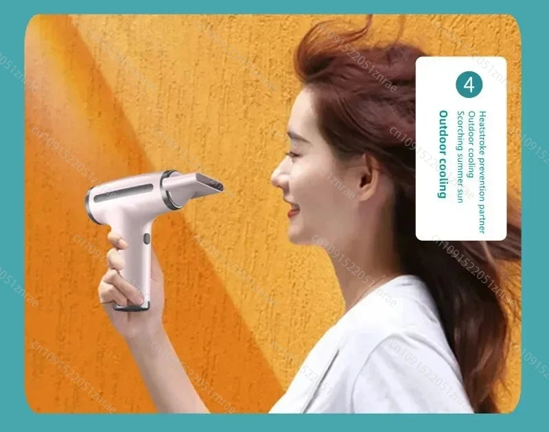 CHUBAN 4-in-1 Wireless Hair Dryer – USB Rechargeable Ionic Travel Blower