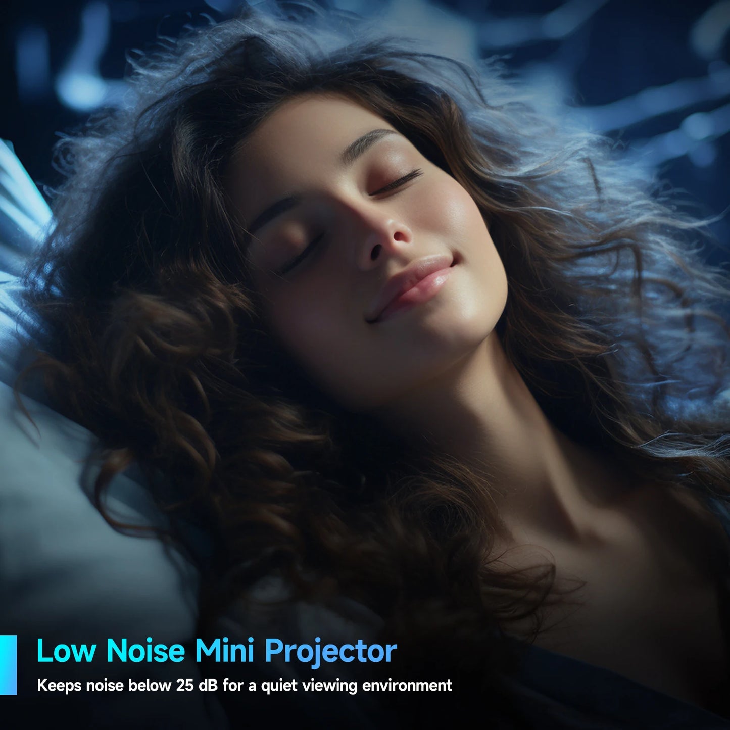 HY320 Portable Home Theater Projector – 720P Native, 4K Decode, BT 5.0