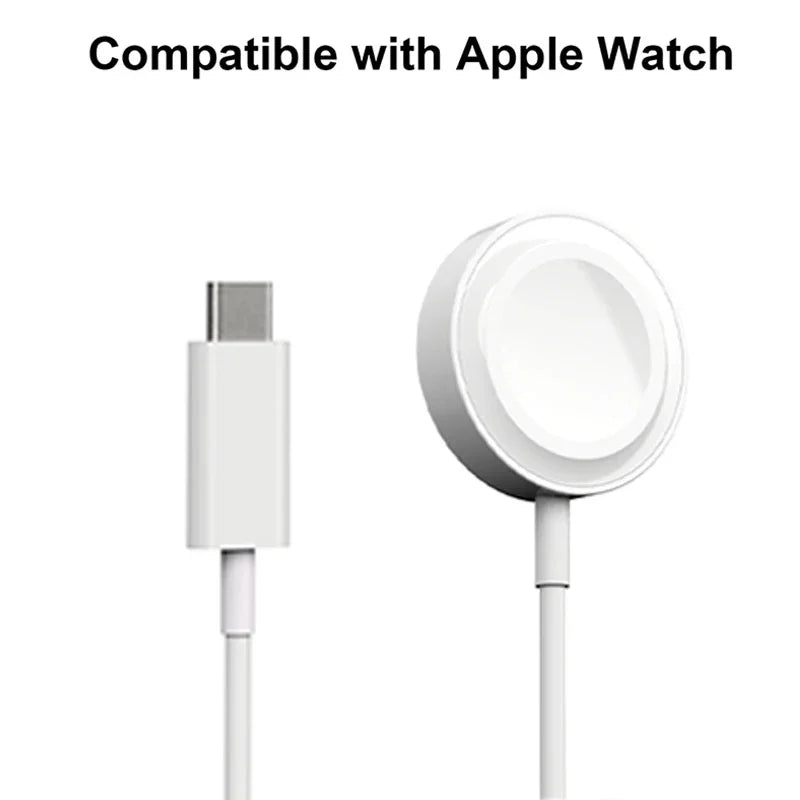 Universal Wireless Watch Charger for Apple Watch & Samsung Galaxy Watch
