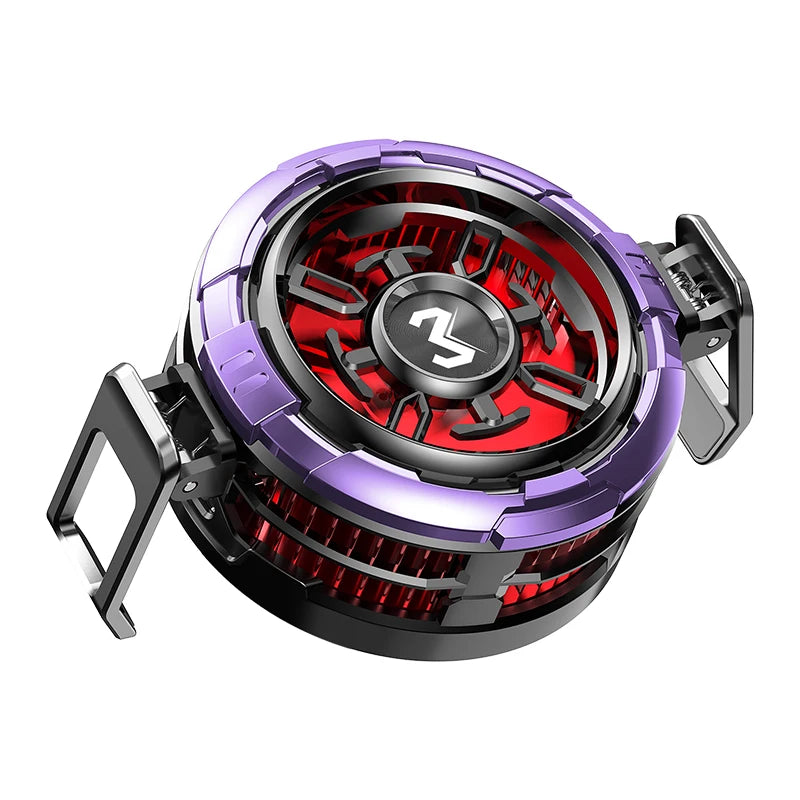Universal Phone Cooler with Battery | Magnetic & Clip Cooling Fan for Gaming