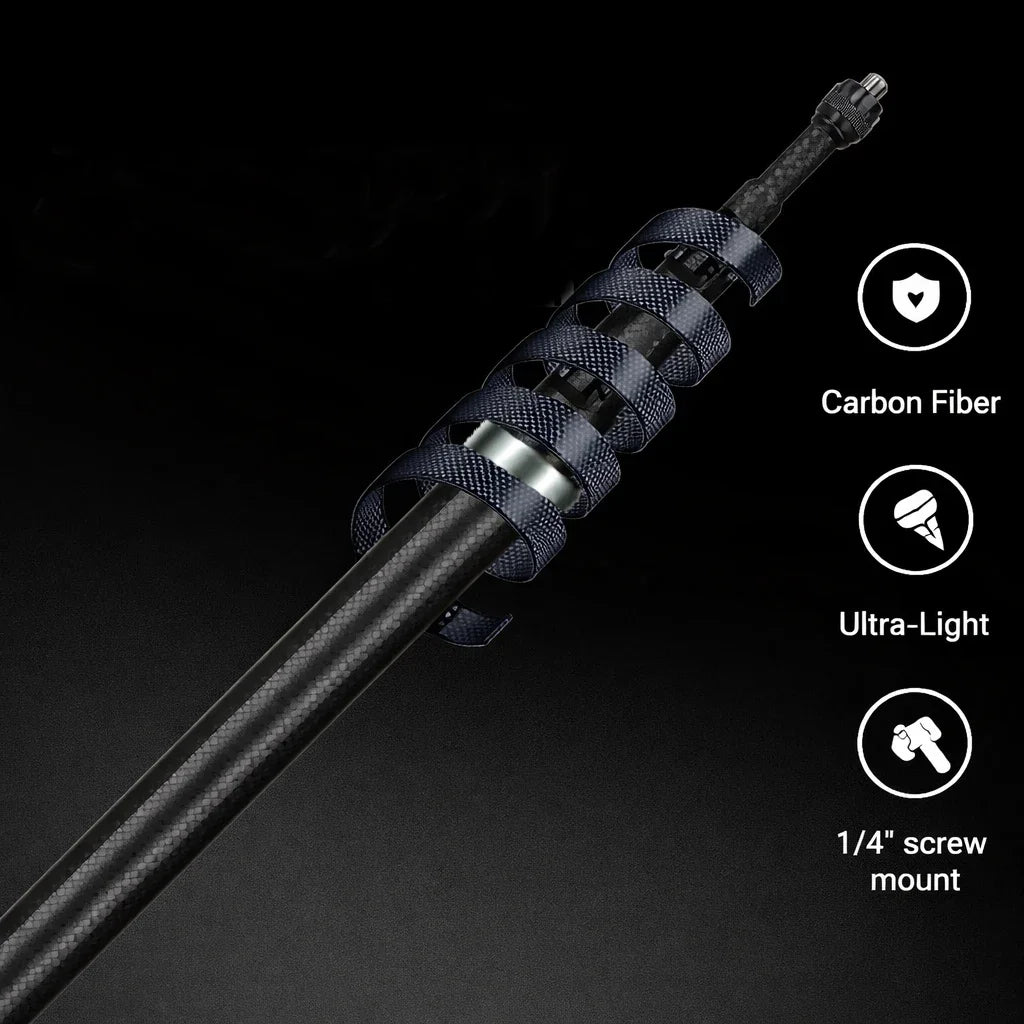 Professional Invisible Selfie Stick Tripod for Insta360 X5/X4/X3 & Action Cameras