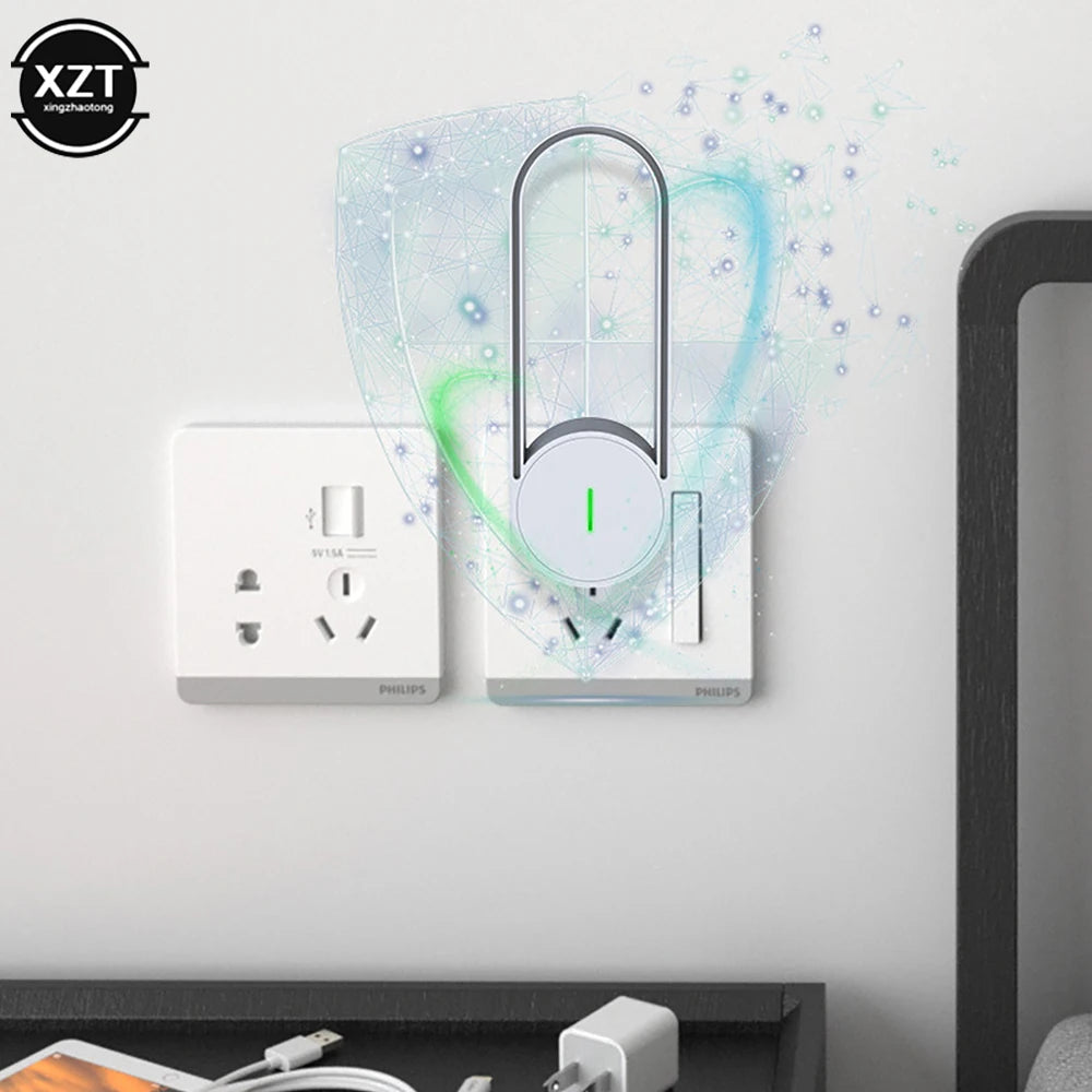 WYMECT Battery-Powered Air Ionizer – Automatic Odor Absorption Purifier for Car, Home & Hotel Rooms