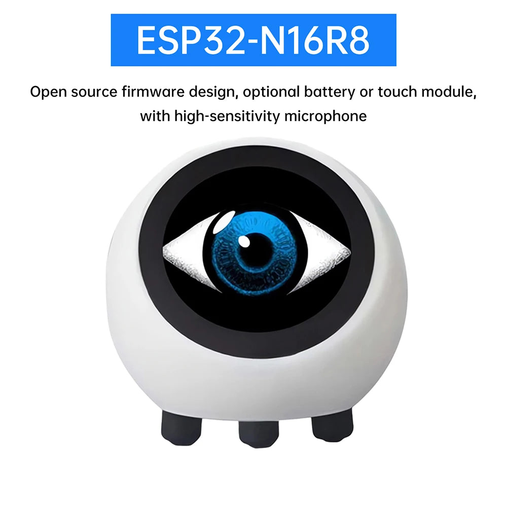 ESP32-S3 AI Voice Assistant Module – 1.28″ Screen, Weather Clock, Open-Source