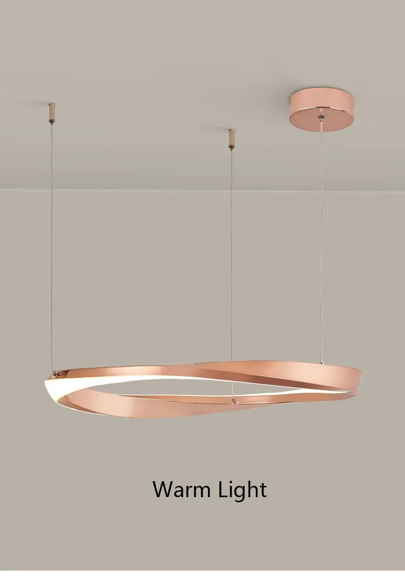 FLDY Modern LED Hanging Light | Round Pendant, Warm / Neutral / Cool White